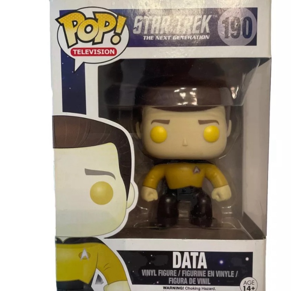 New Star Trek Data Funko Pop!